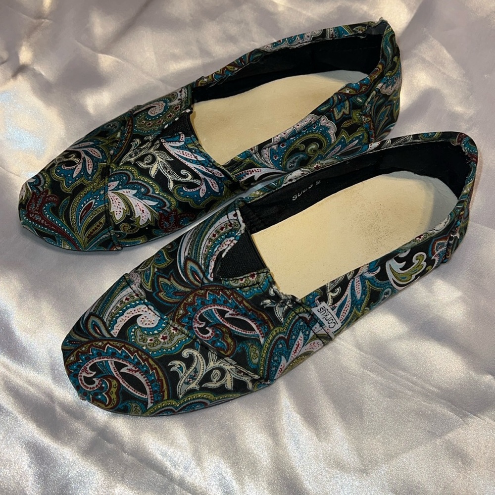 Paisley Print Loafers by Corkys
